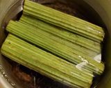 ラワンブキの肉詰め作り方1写真