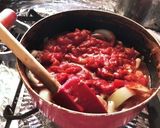 冷凍豆腐できのことナスのトマト煮作り方3写真