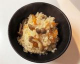 炊き込みごはん　食材2品！作り方5写真