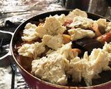 冷凍豆腐できのことナスのトマト煮作り方4写真