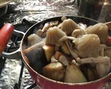 冷凍豆腐できのことナスのトマト煮作り方5写真