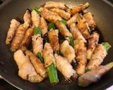 野菜の豚バラ巻き　ポン酢がけ作り方4写真