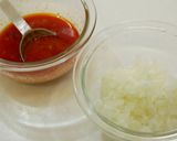 ～豚ひき肉～汁なし担々麺風油そば作り方1写真