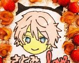 すとぷりるぅとくんデコレーションケーキ作り方12写真