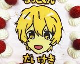 すとぷりキャラチョコデコレーションケーキ作り方13写真