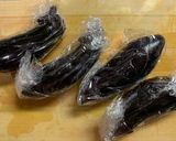 レンジで簡単！蒸しなすのねぎ醤油だれ作り方3写真
