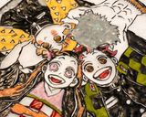 鬼滅の刃 デコチョコ キャラケーキ作り方5写真