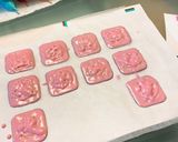 鬼滅の刃 デコチョコ キャラケーキ作り方7写真