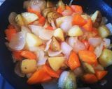 野菜のふりかけ炒め作り方2写真
