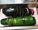 簡単!ズッキーニとナスの夏野菜ソテー作り方1写真