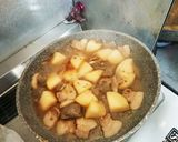 こんにゃく・挽肉入り豚バラ大根作り方16写真