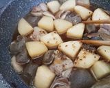 こんにゃく・挽肉入り豚バラ大根作り方18写真
