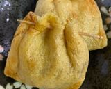 納豆チーズ巾着作り方7写真