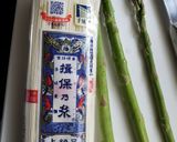 アスパラと温玉の素麺作り方1写真