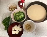 薬味セレクト豆腐冷や汁作り方2写真