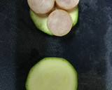 ズッキーニのピザ風はさみ焼き作り方2写真