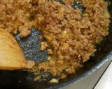 ～豚ひき肉～汁なし担々麺風油そば作り方5写真