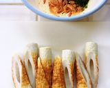 ちょっぴりリッチなちくわの磯辺揚げ作り方1写真
