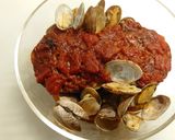 賀茂なすとあさりのトマト煮作り方6写真