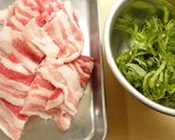 賀茂なすと豚バラ肉の蒸し焼き作り方3写真