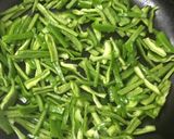 ピーマンの塩昆布炒め作り方3写真