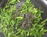 ピーマンの塩昆布炒め作り方4写真