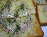簡単朝ごはん！ハムトースト作り方2写真
