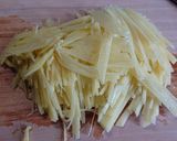 じゃがいも、ネギ、納豆のチーズ焼き作り方2写真