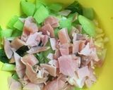カリフラワー(ブロッコリー)の茎のサラダ作り方4写真