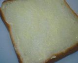 簡単朝ご飯！シュガートースト作り方1写真