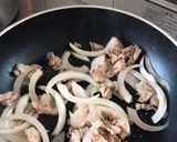豚キムチのっけ☆冷やしうどん作り方2写真