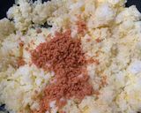 ♡簡単！しゃけレタスチャーハン♡作り方3写真