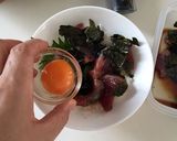カツオと焼き海苔のづけ丼作り方3写真