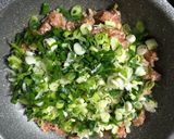 ご飯のお供に！豚ひき肉のネギそぼろ作り方3写真