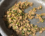 ご飯のお供に！豚ひき肉のネギそぼろ作り方4写真