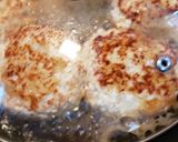 ヘルシーに☆鶏ひき肉豆腐ハンバーグ作り方4写真