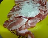 豚バラとパプリカの生姜焼き♪作り方2写真