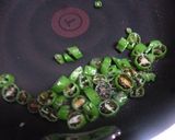 メカジキとしし唐のソテー♪しし唐ソースで作り方6写真