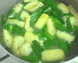 ニラと豆腐のお味噌汁♪作り方3写真
