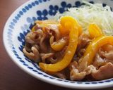 豚バラとパプリカの生姜焼き♪作り方6写真