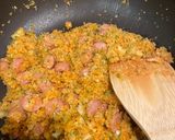 野菜を細かく☆チキンなしケチャップライス作り方2写真