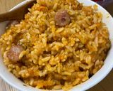 野菜を細かく☆チキンなしケチャップライス作り方6写真