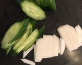 かぶときゅうりの簡単梅味サラダ作り方2写真