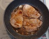 豚ロースのステーキ(☆照り焼き☆)作り方5写真