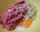 我が家の定番ハンバーグ トマトソース添え作り方5写真