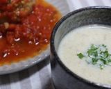 つぶつぶ☆じゃがいもと豆乳の冷製スープ作り方7写真