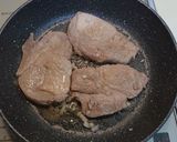 豚ロースのステーキ(☆照り焼き☆)作り方4写真