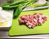 こってり旨辛つけうどん作り方1写真