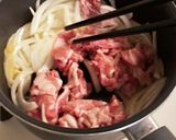 こってり旨辛つけうどん作り方4写真