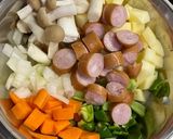 野菜たっぷり！トマトスープ♪作り方1写真